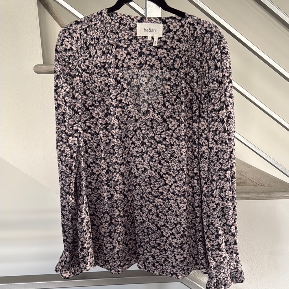 Ba&sh Floral Blouse